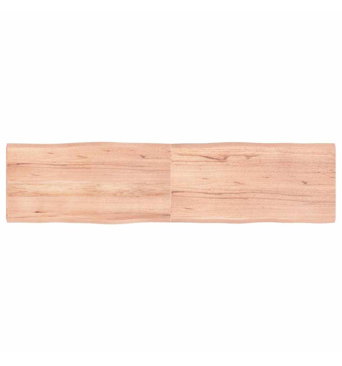 Dessus de table bois massif traité bordure assortie | Mobilier & Déco