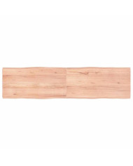 Dessus de table bois massif traité bordure assortie | Mobilier & Déco
