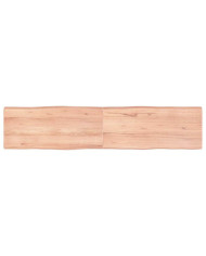 Dessus de table bois massif traité bordure assortie | Mobilier & Déco