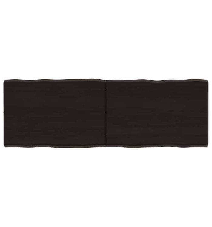 Dessus de table bois massif traité bordure assortie | Mobilier & Déco