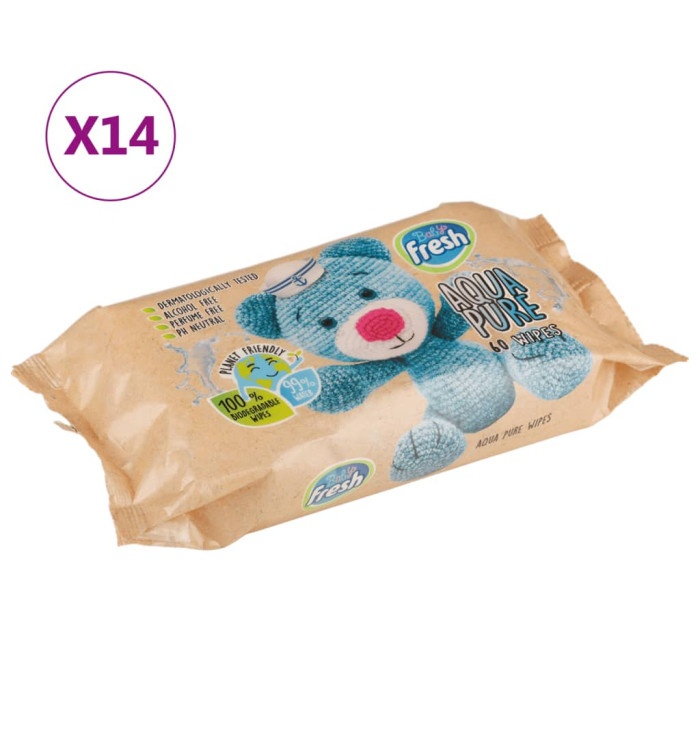 Lingettes pour bébé 14 paquets 840 lingettes | Mobilier & Déco