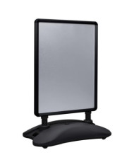Support d'affiche A1 à base d'eau Noir Alliage d'aluminium | Mobilier & Déco