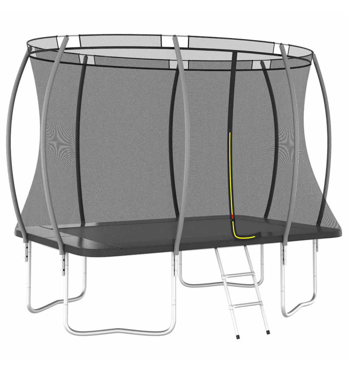 Ensemble de trampoline rectangulaire 274x183x76 cm 150 kg | Mobilier & Déco