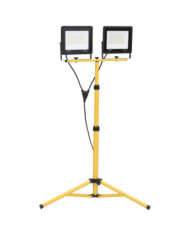 Projecteur à LED avec trépied 2x100 W Blanc froid | Mobilier & Déco