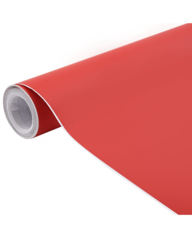 Films de voiture 2 pcs Rouge mat 100x150 cm | Mobilier & Déco