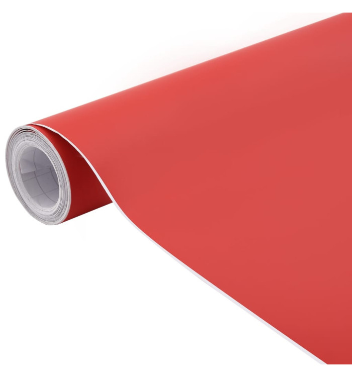 Films de voiture 2 pcs Rouge mat 100x150 cm | Mobilier & Déco