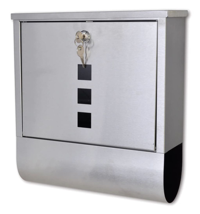 Boîte aux lettres en acier inoxydable | Mobilier & Déco