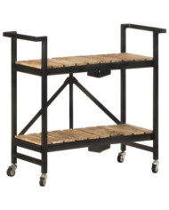Chariot de cuisine 87x36x81 cm Bois massif de manguier | Mobilier & Déco