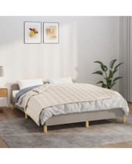 Couverture lestée Crème clair 138x200 cm 6 kg Tissu | Mobilier & Déco