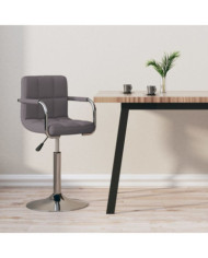 Tabouret de bar Taupe Tissu | Mobilier & Déco