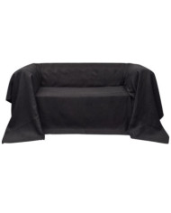 Housse de canapé Micro-suède Anthracite 270x350 cm | Mobilier & Déco