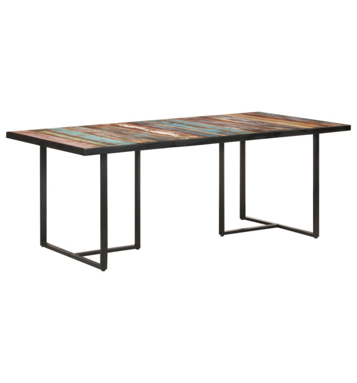 Table de salle à manger 200 cm Bois de récupération massif | Mobilier & Déco