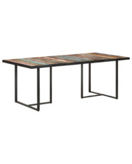 Table de salle à manger 200 cm Bois de récupération massif | Mobilier & Déco
