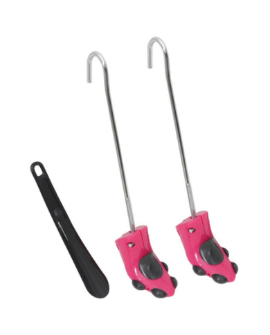 Tendeurs de bottes et chausse-pied rose EU 34-40 plastique | Mobilier & Déco