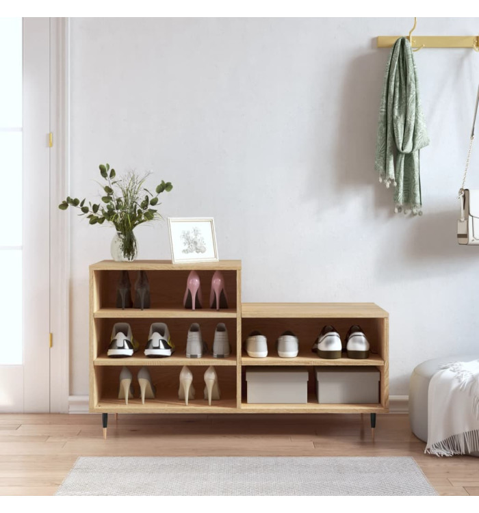 Armoire à chaussures Chêne sonoma 102x36x60cm Bois d'ingénierie | Mobilier & Déco