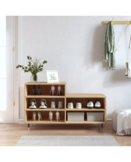 Armoire à chaussures Chêne sonoma 102x36x60cm Bois d'ingénierie | Mobilier & Déco