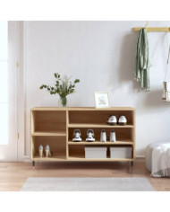 Armoire à chaussures Chêne sonoma 102x36x60cm Bois d'ingénierie | Mobilier & Déco