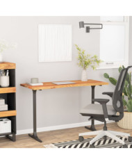 Dessus de bureau 140x60x2,5 cm rectangulaire bois massif acacia | Mobilier & Déco