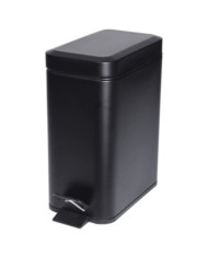 Excellent Houseware Poubelle à pédale 5 L noir mat | Mobilier & Déco