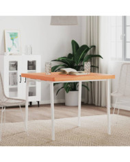 Dessus de table 80x80x4 cm carré bois massif de hêtre | Mobilier & Déco