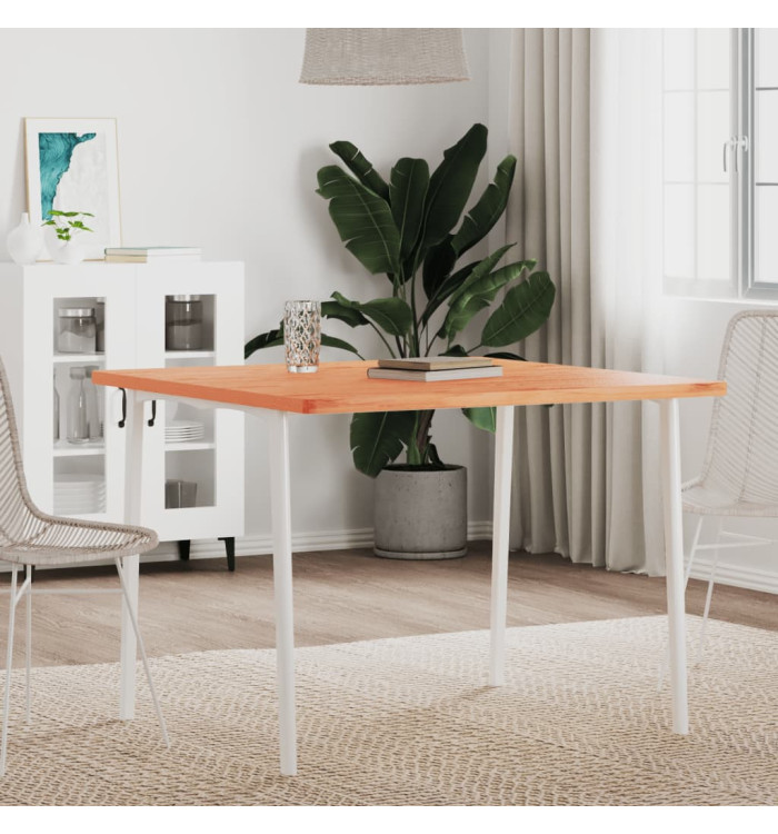Dessus de table 90x90x2,5 cm carré bois massif de hêtre | Mobilier & Déco