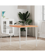 Dessus de table 70x70x2,5 cm carré bois massif de hêtre | Mobilier & Déco