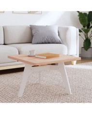 Dessus de table 60x60x2,5 cm carré bois massif de hêtre | Mobilier & Déco