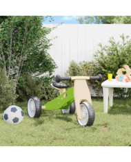Vélo d'équilibre pour enfants 2-in-1 vert | Mobilier & Déco
