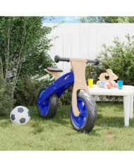 Vélo d'équilibre pour enfants avec pneus pneumatiques bleu | Mobilier & Déco