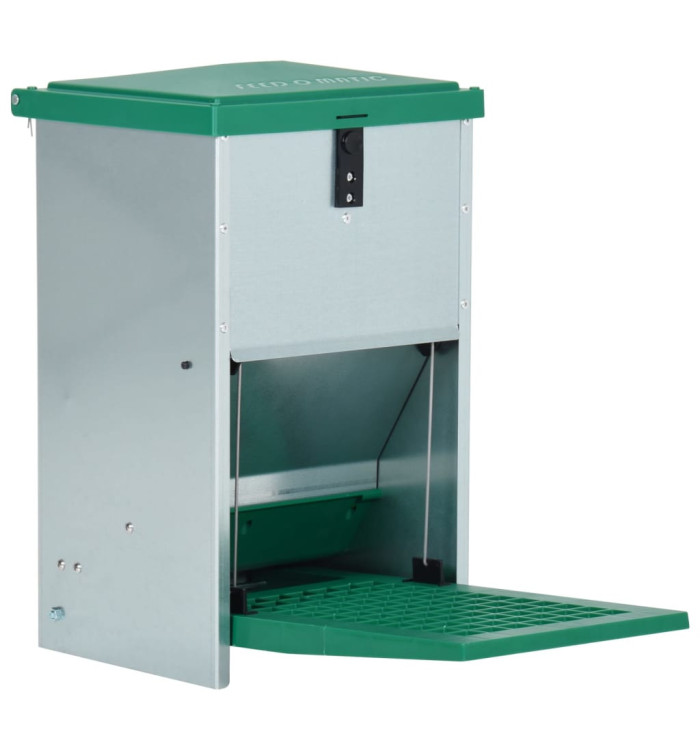 Mangeoire automatique pour volaille avec pédale 8 kg | Mobilier & Déco