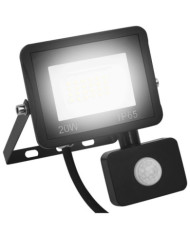 Projecteur à LED avec capteur 20 W Blanc froid | Mobilier & Déco