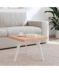 Dessus de table 50x50x4 cm carré bois massif de hêtre | Mobilier & Déco