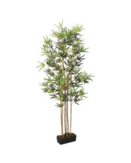 Bambou artificiel 828 feuilles 150 cm vert | Mobilier & Déco