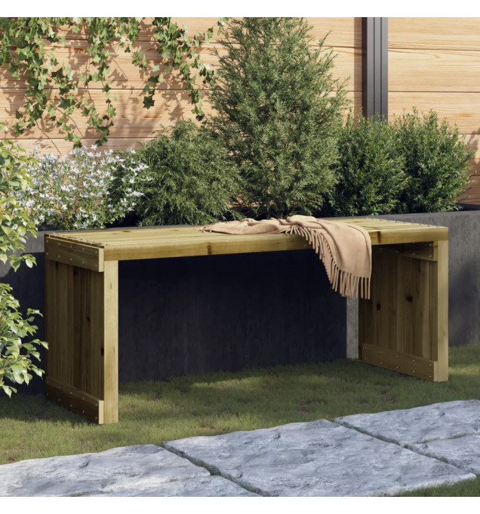 Banc de jardin extensible 212,5x40,5x45 cm bois de pin imprégné | Mobilier & Déco