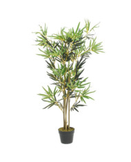 Bambou artificiel 552 feuilles 120 cm vert | Mobilier & Déco