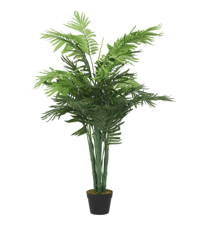 Palmier artificiel 28 feuilles 120 cm vert | Mobilier & Déco