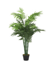 Palmier artificiel 28 feuilles 120 cm vert | Mobilier & Déco