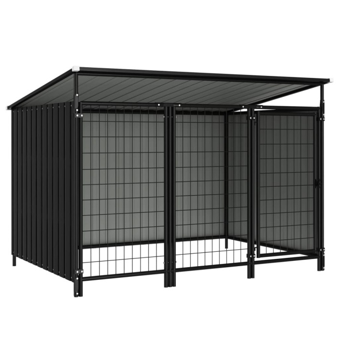 Chenil d'extérieur 193x133x116 cm | Mobilier & Déco