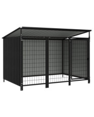Chenil d'extérieur 193x133x116 cm | Mobilier & Déco