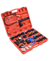 Kit de testeur de pression du radiateur 28 pcs | Mobilier & Déco