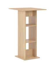 Table de bar Chêne 60x60x110 cm | Mobilier & Déco