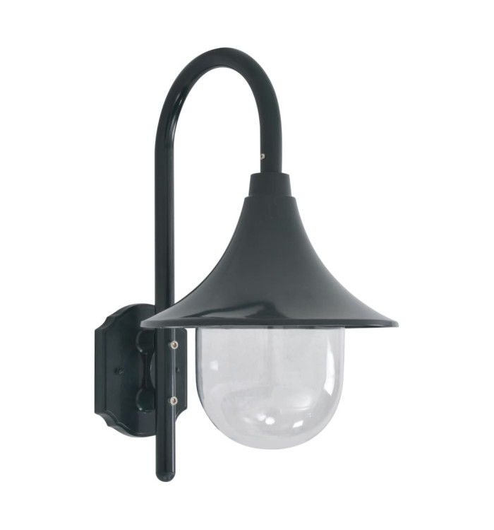 44213 applique jardin E27 42 cm aluminium Vert Foncé | Mobilier & Déco