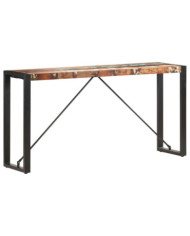 Table console 150x35x76 cm Bois de récupération massif | Mobilier & Déco