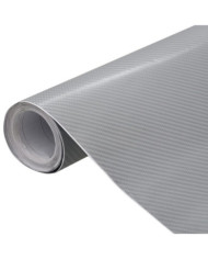 Films 4D de voiture 2 pcs Argenté 100x150 cm+50x150 cm | Mobilier & Déco
