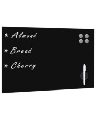 Tableau noir magnétique mural en verre 60 x 40 cm | Mobilier & Déco