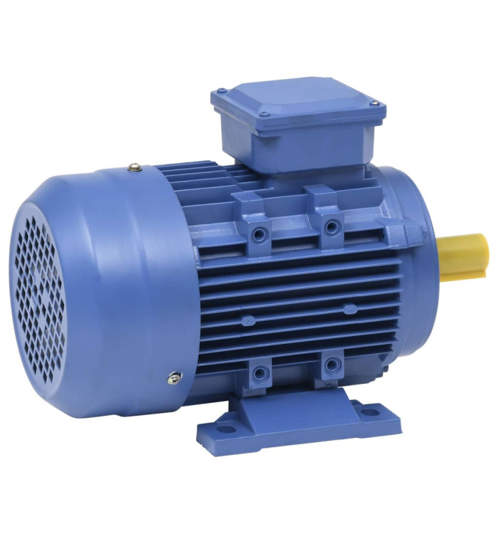 Moteur électrique triphasé Aluminium 2,2kW/3 CH 2840 tr/min | Mobilier & Déco