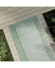 Tapis d'extérieur ARAKIL vert 80x250 cm PP | Mobilier & Déco