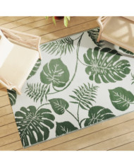 Tapis d'extérieur ARAKIL vert 140 x 200 cm PP | Mobilier & Déco