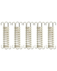 Verrous à ressort pour voile d'ombrage 5 pcs Acier inoxydable | Mobilier & Déco