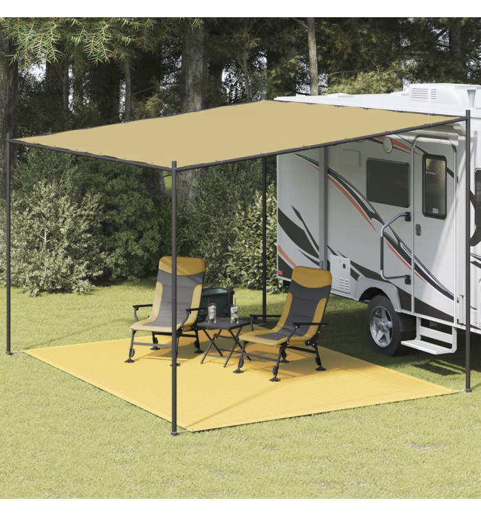 Tapis de tente 300x400 cm Beige | Mobilier & Déco